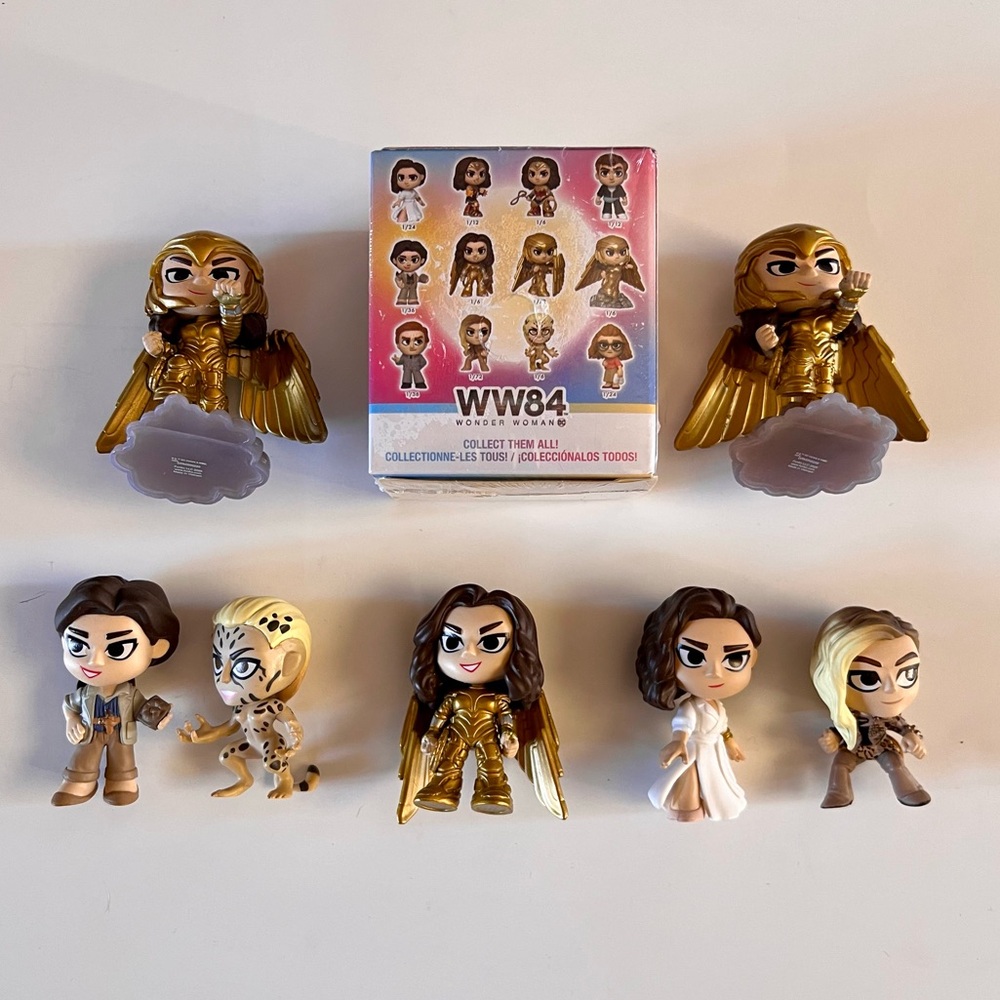 WW84 Wonder Woman Funko Pop Mystery Minis Vinyl Figure Lot 8